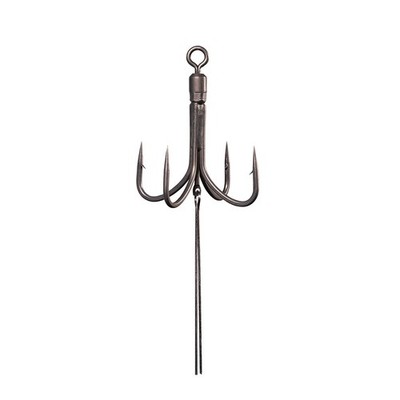 NEW BKK Hyperlatch Quad Urchin Hooks - Choose Size