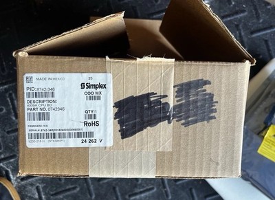 Simplex 8742-346, 742-346 4009A CPU Board, NAC PANEL CPU BOARD NIB