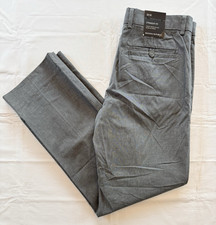 NWT 2008 Banana Republic Gray Straight Fit Chino Pants Men's 32x32 Preppy Casual