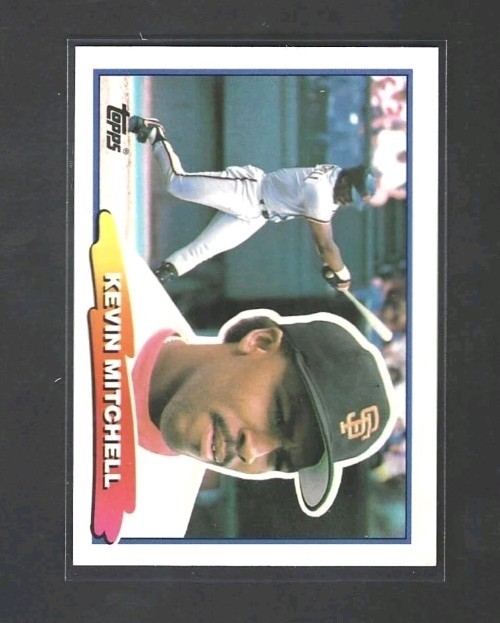 Kevin Mitchell 1988 Topps Big #57 Giants