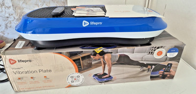 LifePro Vibrationsplatten-Trainer, Lymphdrainage, 99 Geschwindigkeiten - UVP 189 £