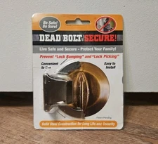 Dead Bolt Secure Prevent Lock Bumping & Lock Piicking NEW