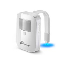 Rechargeable Toilet Night Light with Motion Sensor - 16 LED Color Bowl