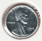 1943 WWII Lincoln Wheat Steel Penny Collectible US Collection Very Good War Coin