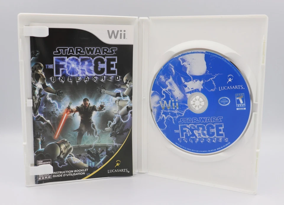 Star Wars: The Force Unleashed Nintendo Wii Game CIB Complete Used - Image 3 of 3
