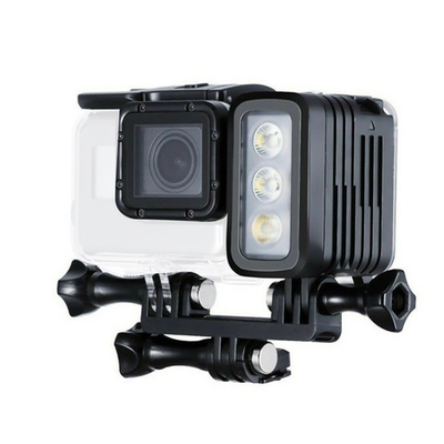 #ad 30M Waterproof Underwater Diving LED Light For GoPro Hero 10 9 8 7 6 5 Camera t $28.82