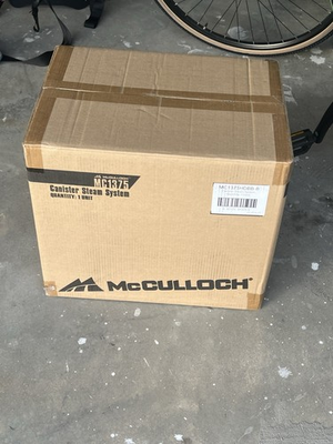 #ad #ad McCulloch Canister Steam Cleaner Mc1375 90 Minute Runtime 20 Accessories $144.99