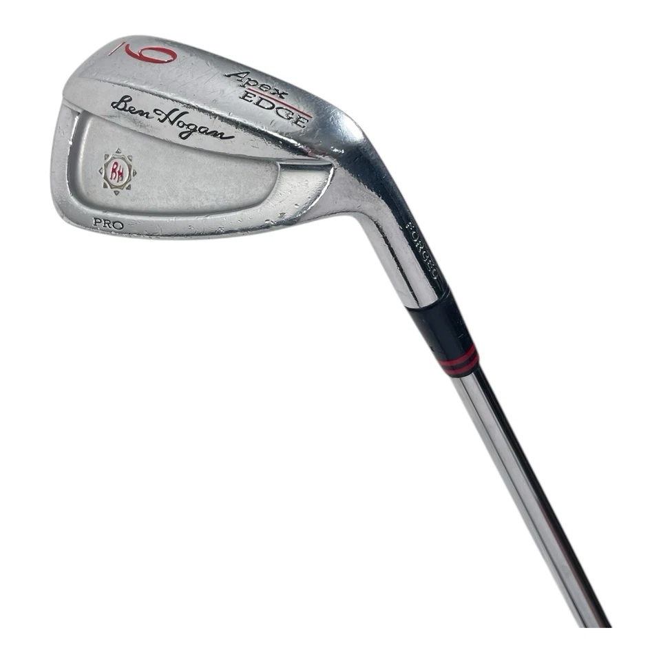 Juego de hierro forjado Ben Hogan Apex Edge 3-9 + cuña E #4 eje de acero rígido diestro leer Foto 4 de 4