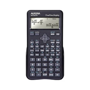 Aurora AX-595TV Calculatrice scientifique de poche noir