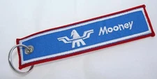 Mooney Aircraft Logo Keychain for Pilots, Owners