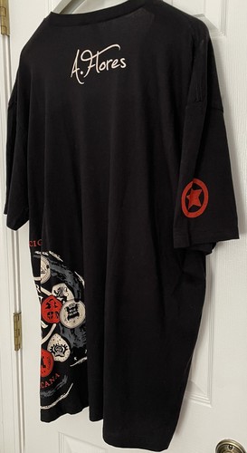 Mens Promo TShirt A Flores PDR Cigars Next Level Apparel XXL 100% Cotton Black - Picture 4 of 7