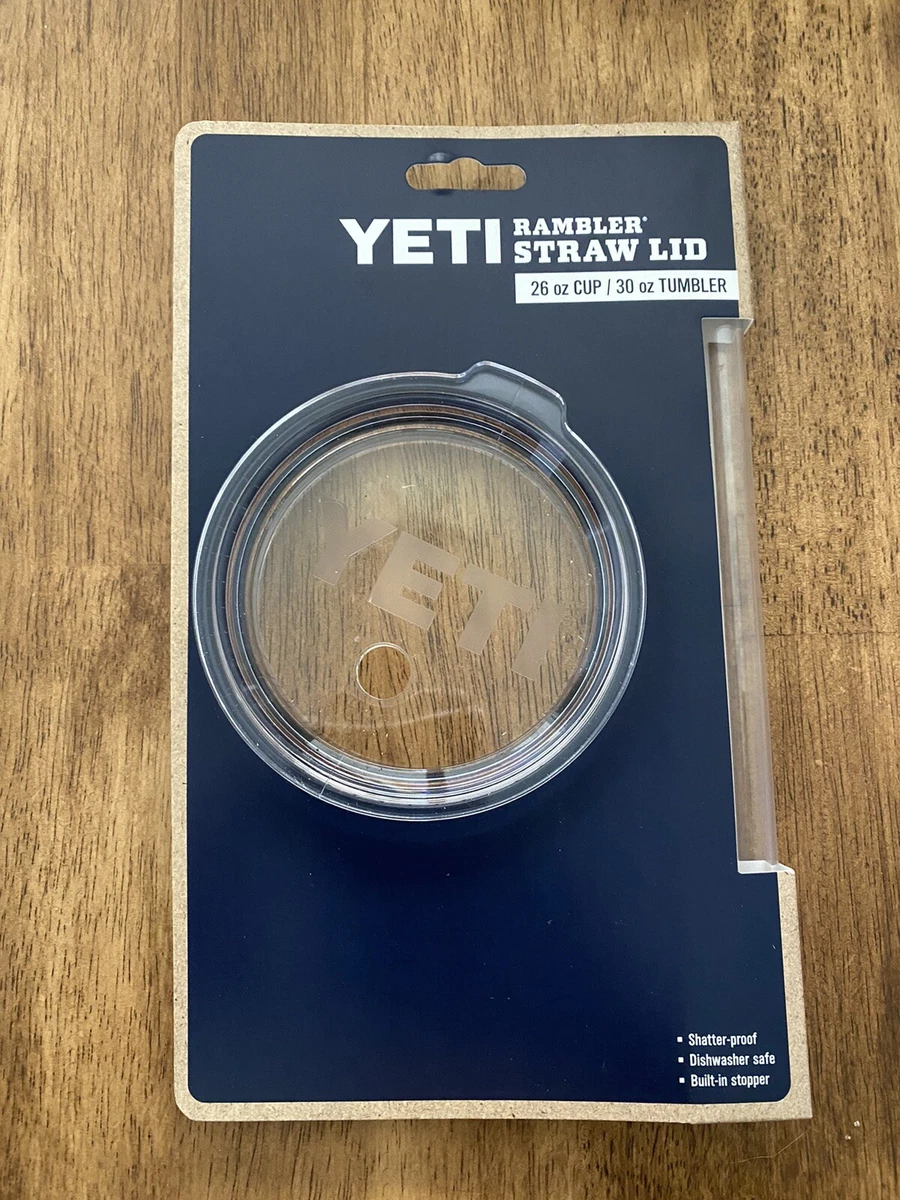 YETI Rambler Straw Lid - 30oz Tumbler Replacement Lid with Straw NEW