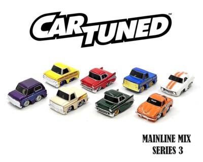 CarTuned Series 3 Mainline Assortment Complete Set Of 8 Car