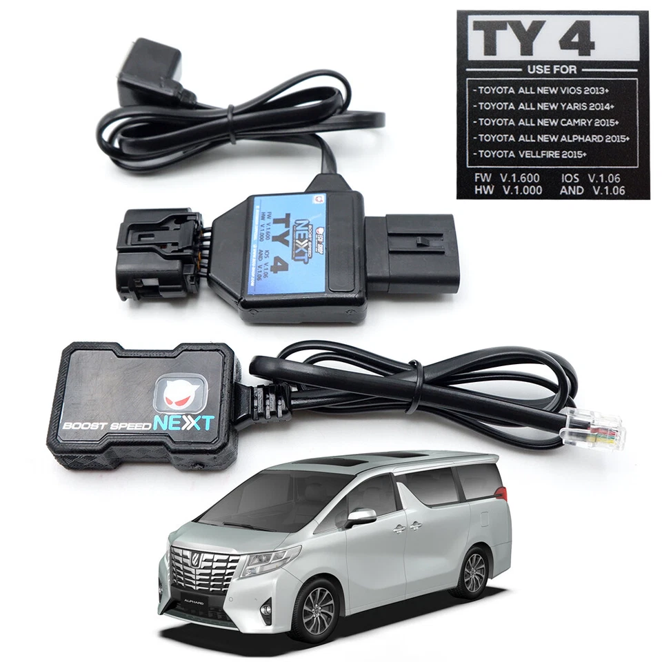 Control acelerador ECU TY4 velocidades para Toyota Vios 13 Yaris 14 Camry Alphard 15 Foto 3 de 4