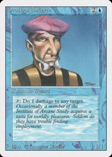 MRMS ENGLISH Sorcier sybarite - Prodigal Sorcerer EX MTG REVISED