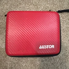 Nintendo DS Austor Travel Case Storage Carrying Case Black/Red