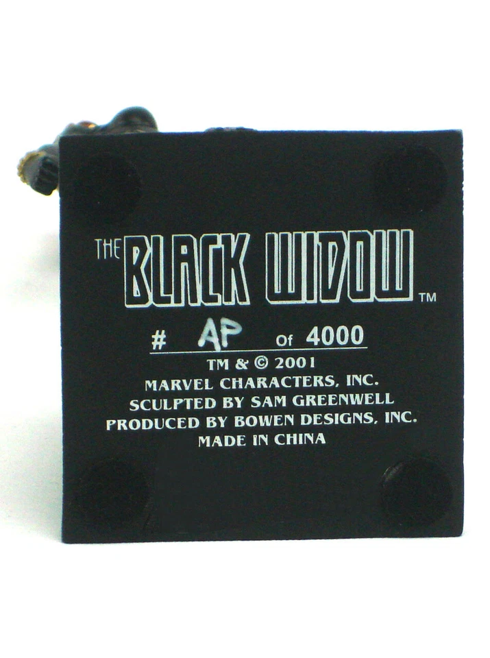 Bowen Designs Black Widow Mini Statue Artist Proof AP Avengers New In Box - Image 3 of 4