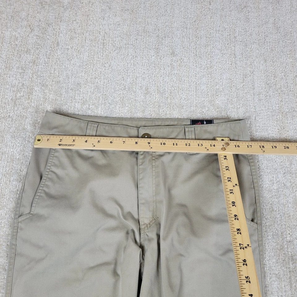 Calça Mulisha Masculina Metal 32x32 Bege Cáqui Leve Chino Motocross Caveira - Imagem 3 de 4