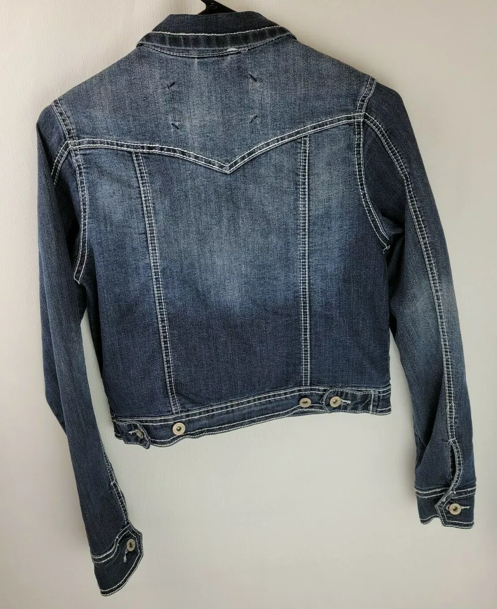 Maurices Women's Blue Denim Jacket Size Small