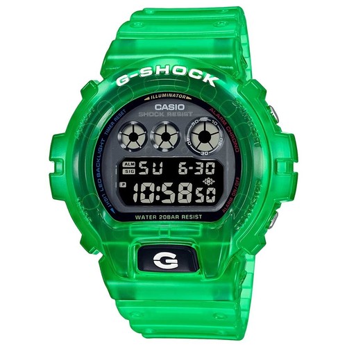 Casio G-Shock Translucent Vibrant Green Special Edition Watch DW-6900JT-3