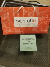 NEW OMEGA Moon Swatch Mission On Earth Moonswatch Watch