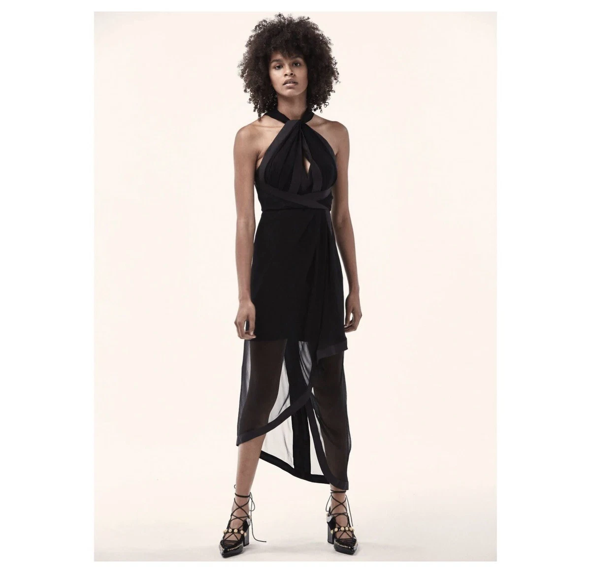 Ebay halter neck clearance dress