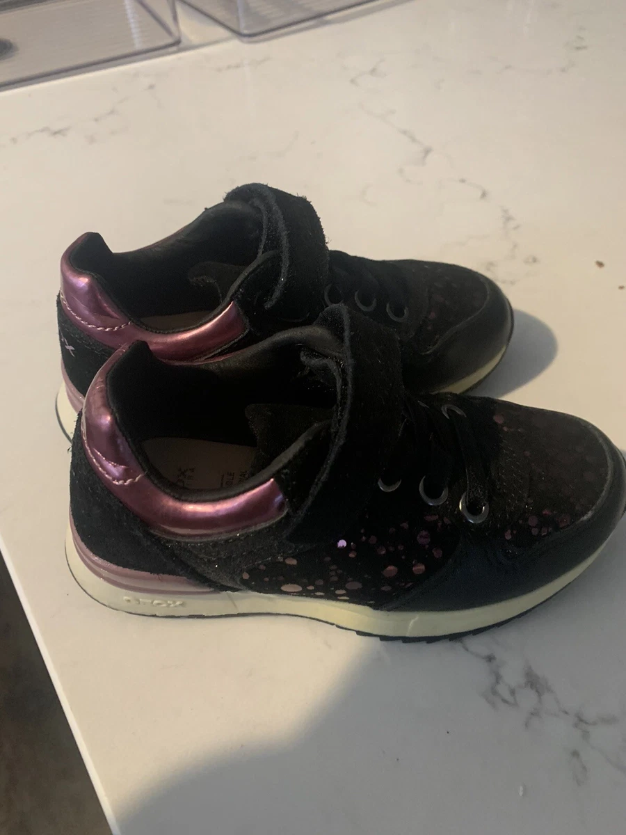 Geox Kid s Maisie Sneakers Black 25EU 9US eBay