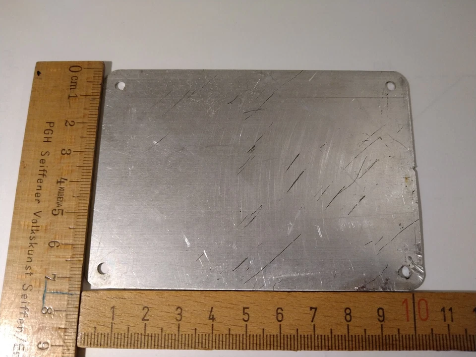 Schild Werbung Werkstatt DDR VEB Ellefeld Vogtland Maschinenbau Betrieb  - Bild 2 von 2