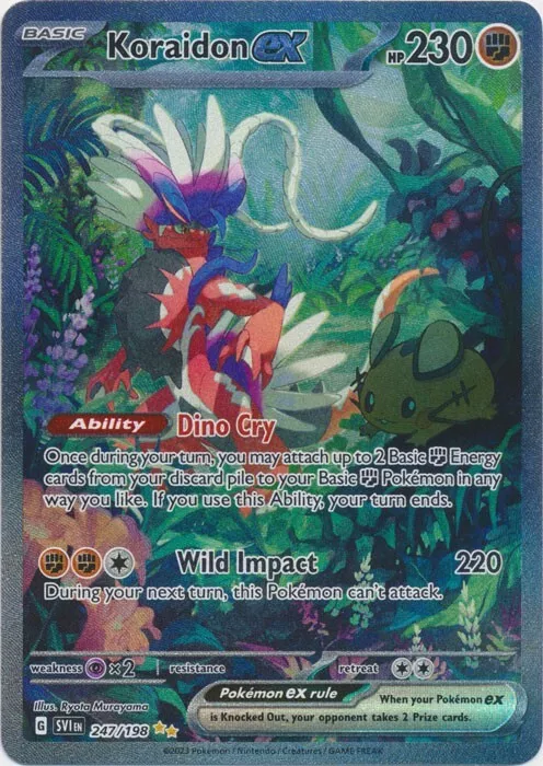 Koraidon ex (Scarlet & Violet 247/198) – TCG Collector