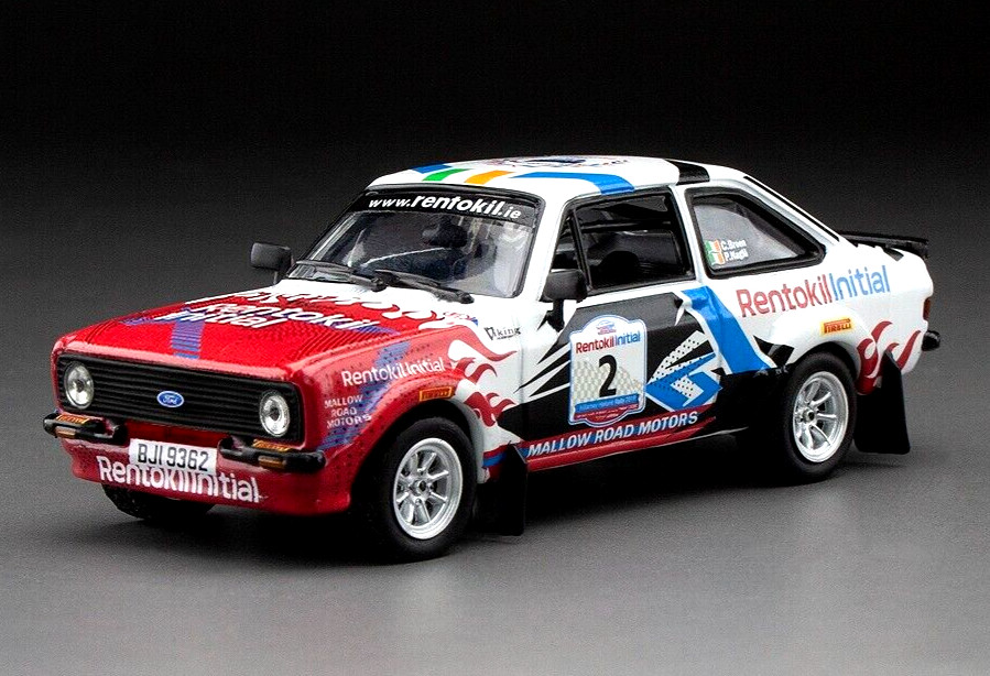 VITESSE 1/43 FORD ESCORT MK2 RS1800 RENTOKIL INITIAL KILLARNEY RALLY CRAIG BREEN