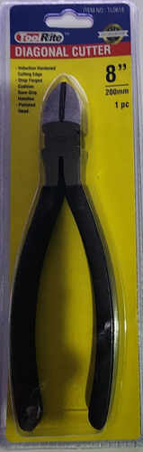 ToolRite Diagonal Cutter Pliers, 8-Inch Iten  No. TL0618