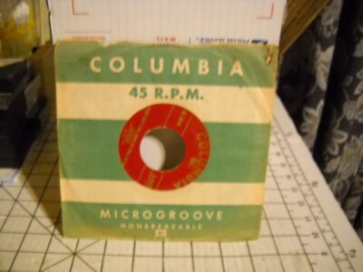 Johnnie Ray An Orchid For The Lady / Please Don't Talk About Me When I'm Gone 45