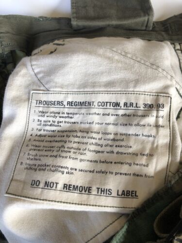RRL Ralph Lauren Camo Military WWII Limited Edition Cargo Pants. 30 X 32, - 第 8/13 張圖片