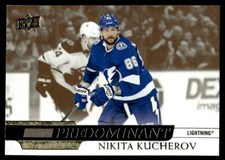 2020-21 Upper Deck Predominant Gold Nikita Kucherov Tampa Bay Lightning #PR-6