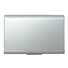 MUJI Aluminum card case 60 x 93 mm Holds about 25 cards
