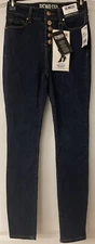 NEW Rewash Stevie Skinny High Rise Blue Jeans Midnight Blue Sz0R X 28.5” W24