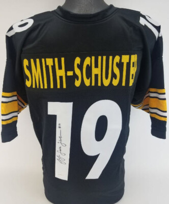 JuJu Smith-Schuster Autographed Signed Pittsburgh Steelers Custom Jersey  (TSE)