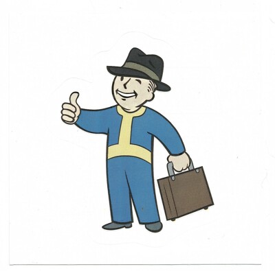 FALLOUT 76 COLLECTIBLE STICKER 1 OF 3 ~ FIND YOUR PLACE GAMESTOP EXCLUSIVE DECAL