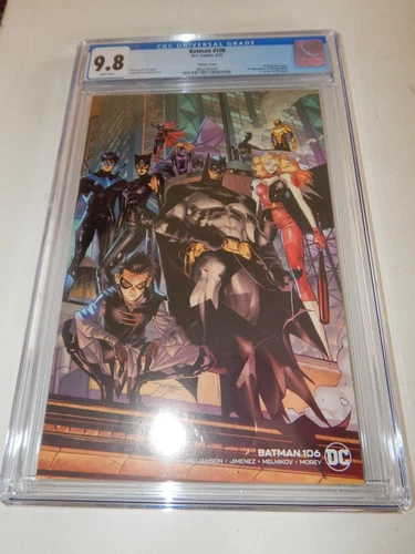 Batman #106 - DC Comics CGC 9.8 Wraparound Cover - 1st Miracle Molly