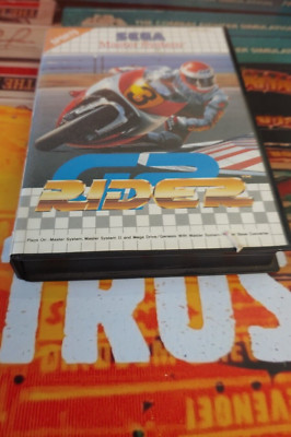 GP Rider (1987) Sega Master System (Modul, Box) working classic-game