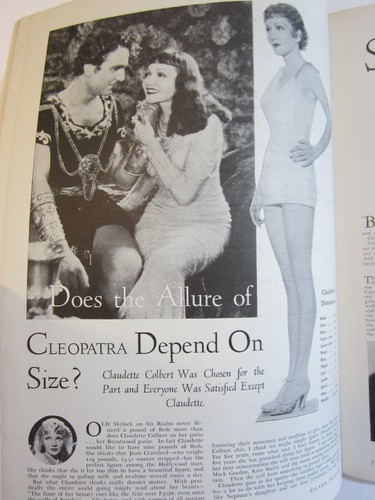 Silver Screen Magazine v. 4 #11, Sept 1934 FN Claudette Colbert Cleopatra Cvr! - Picture 6 of 8