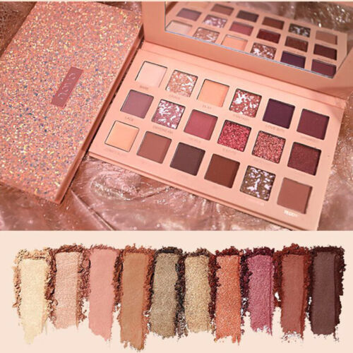 18 Colors Eyeshadow Palette Long Lasting Shimmer Matte Cosmetic Eye Makeup Kit