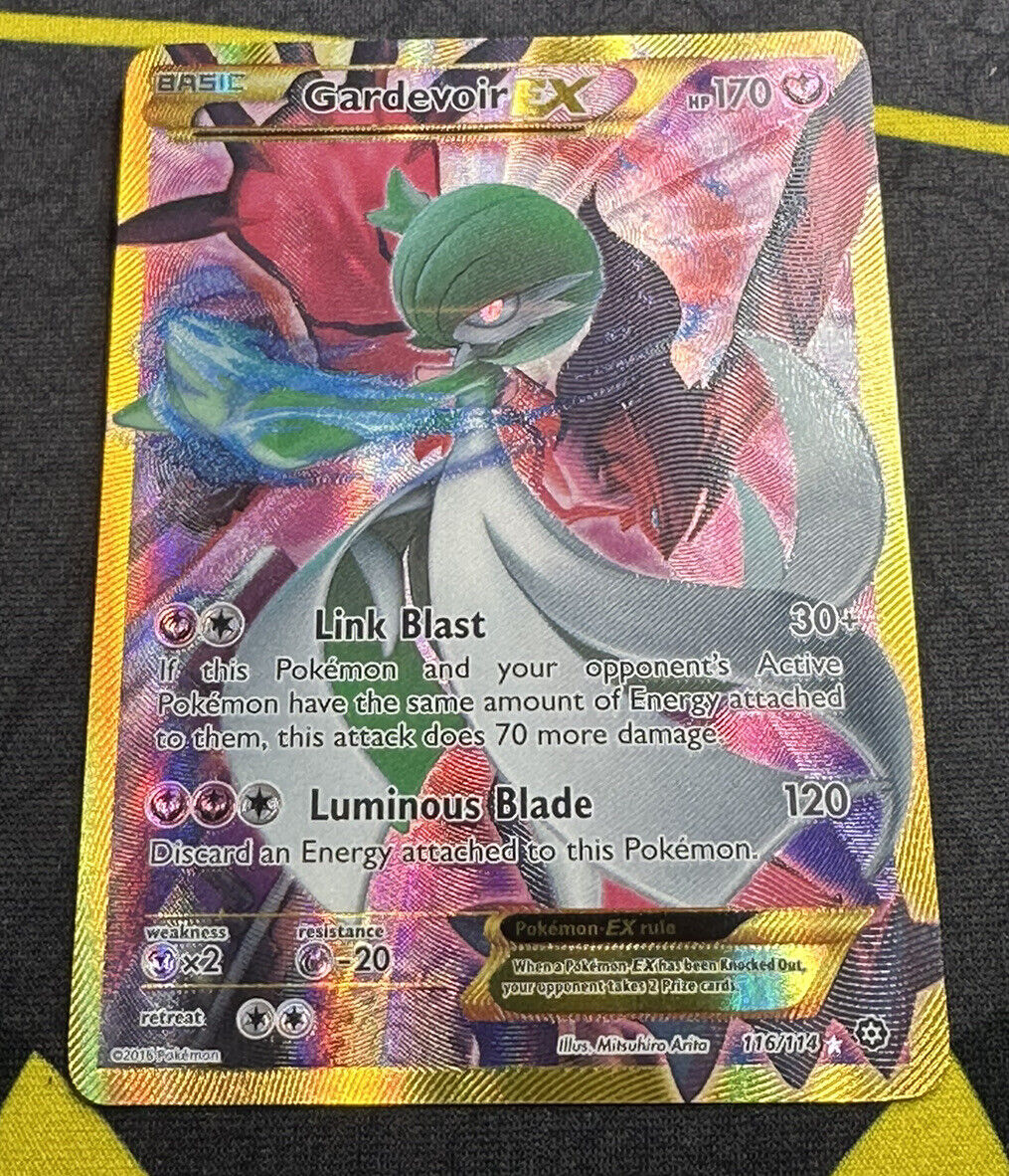 Pokemon XY Steam Siege Gardevoir EX - 116/114 - Full Art Ultra Rare New NM  