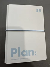 Tainrunse Portable Binder Planner With Clear Pockets