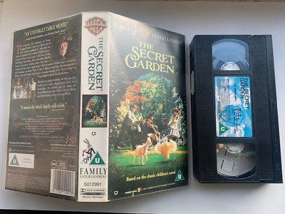 THE SECRET GARDEN {1993, VHS} DAME MAGGIE SMITH, JOHN LYNCH. RARE & OOP, DELETED