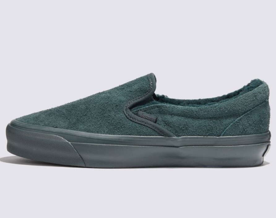 VANS Slip-On Reissue OG MEN'S SNEAKERS VN000CWA2LN green SUEDE
