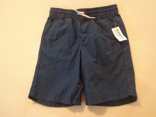 JUNGEN MARINEBLAU GRÖSSE 5T SHORTS ZUM ÜBERZIEHEN BINDEN TAILLE EINGRIFFTASCHEN NEU MIT ETIKETT