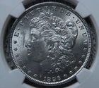 1896 BU U.S. Morgan Silver Dollar NGC Brilliant Uncirculated