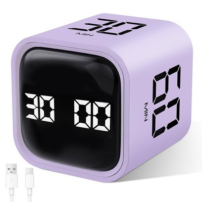GuDoQi Multi-Function Cube Timer, 5/10/30/60 Min & Custom Count Down, Include...