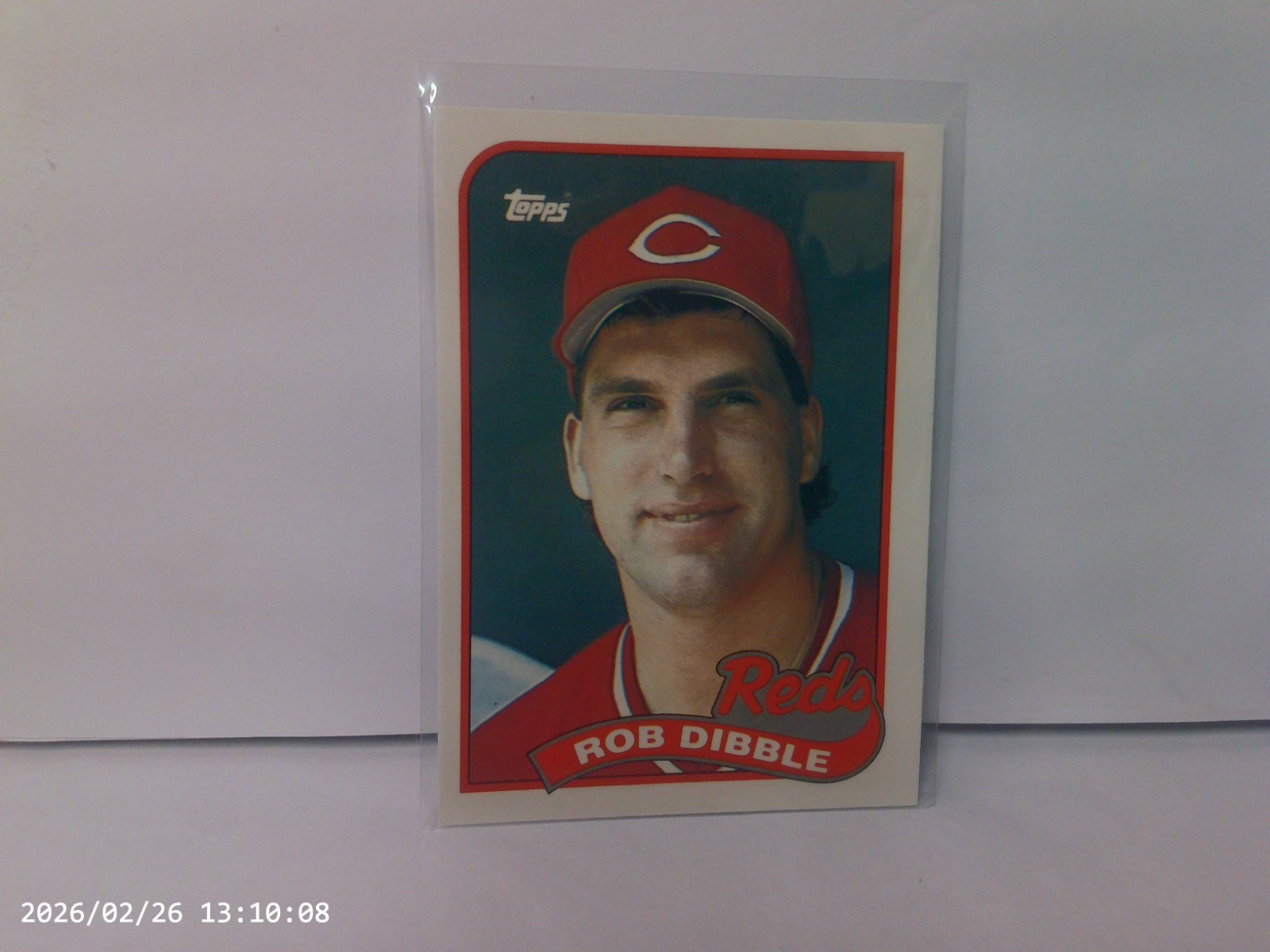 ROB DIBBLE 1989 TOPPS TIFFANY #264  ROOKIE
